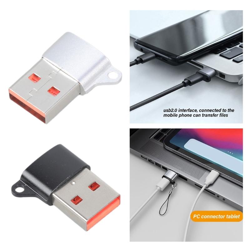 Highly Speed USB C to USB A Adapter, Male to Female Converters for Quick Charging &Syncing Works with Smartphone Tablet