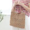 Raw Wool Knitting Kit #6-4 Openwork Flat Bag