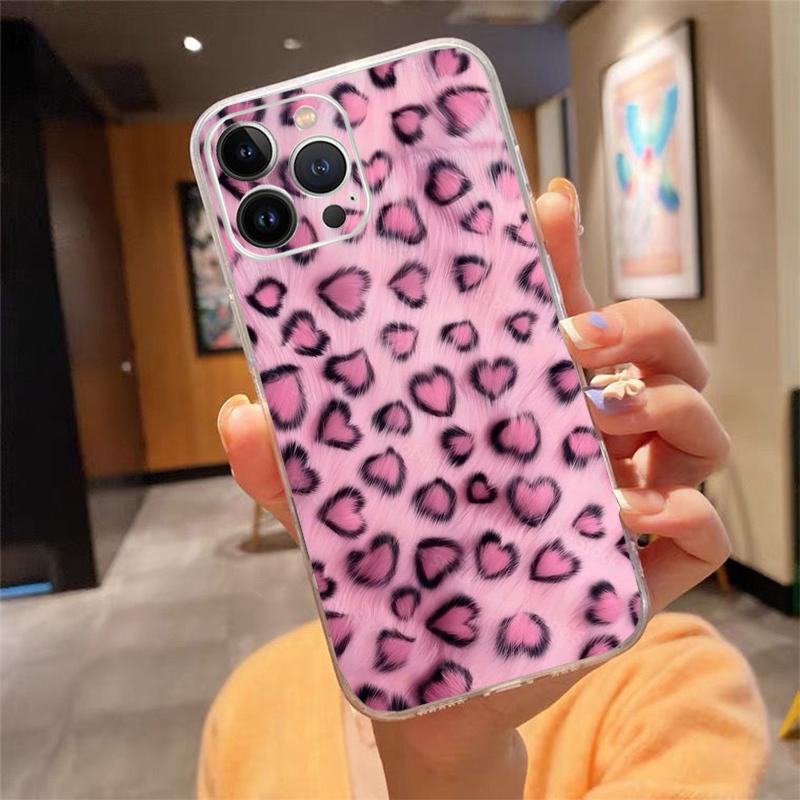 

Leopard Animal Print Phone Case Carcasa Funda For iPhone 17 Pro Max Air 17 16 15 14 13 Pro Max 15 16 Pro 15Plus iPhone 13ProMax