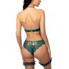 Women Lace Sexy Semi Transparent Hollow Underwear Sets