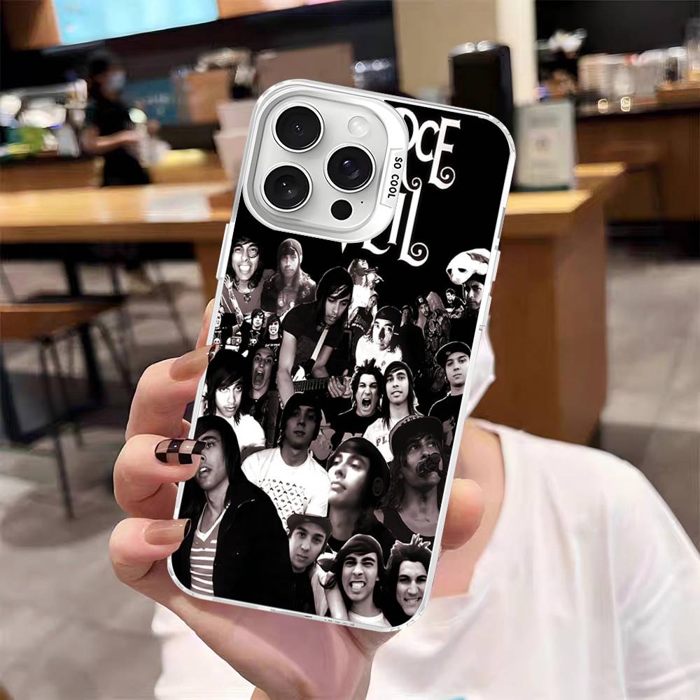 Classic Band P-Pierce T-The V-Veil Phone Case For IPhone 16 15 14 13 12 11 17 Pro MAX Plus Pro Matte Shockproof Cover