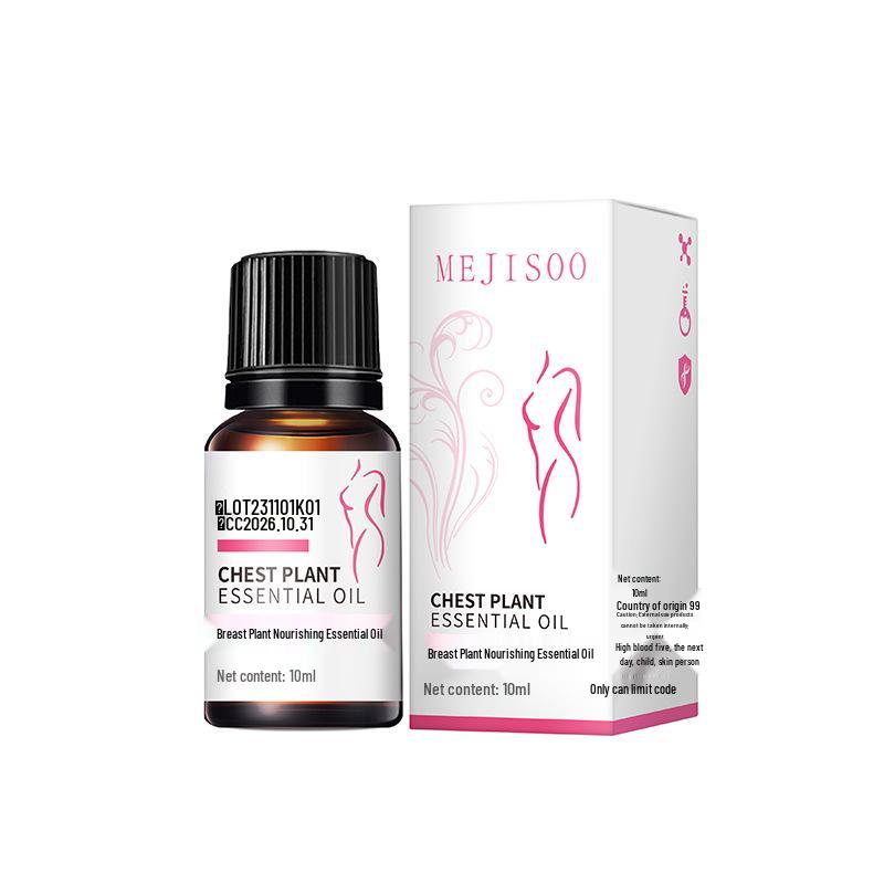 10ml Breast Nutrient Essential Oil for Plump and Beautiful Breasts - Massage Salon Formula