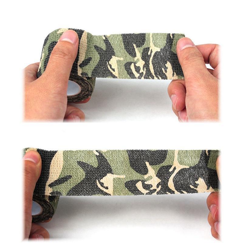 Stealth Wrap Self-Adherent Bandage - Waterproof Camo Tape for Hunting, Finger/Ankle Support & Medical First Aid