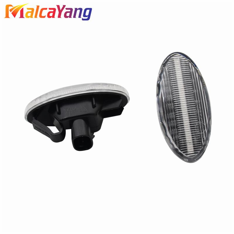 2 Pieces LED Dynamic Turn Signal Side Marker Light Sequential Blinker Light For Mazda 2 For Mazda 3 5 6 BT-50 MPV Car Styling