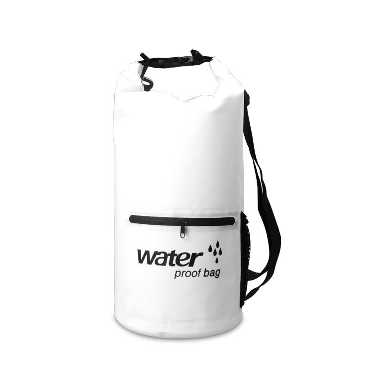 Waterproof PVC Rafting and Beach Zipper Pocket Bag