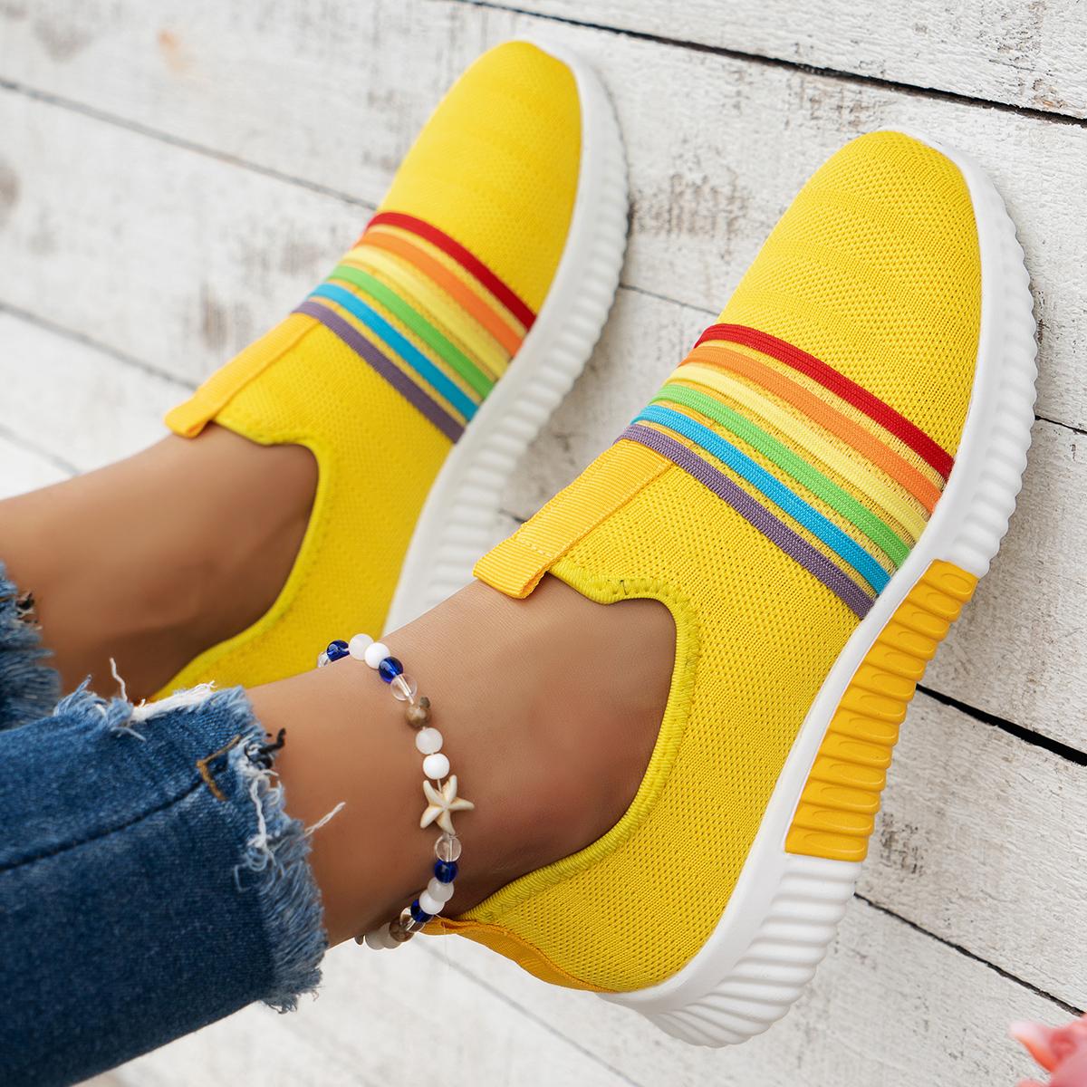 

Fashion Women Sneakers Spring Autumn Flat Designer Shoes Women Light Mesh Breathable Casual Sneakers Women Outdoor Comfortable Loafers 37