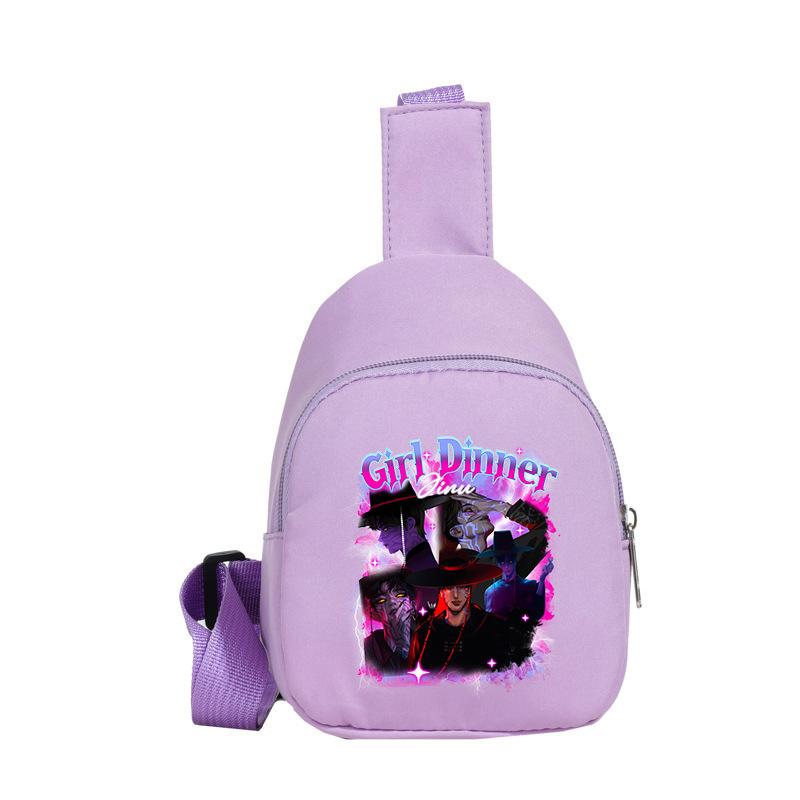 Casual Children'S Breast Bag Animation Cartoon Printing Fashion Boys And Girls Crossbody Bag Change Small Backpack