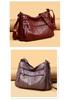 Retro Soft Leather Women's Crossbody Bag - Fashionable, Versatile, Casual Single-Shoulder Bag