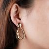 Earrings Women's Fashion Design Gold Ethnic Naked Body European and American Style Polka Dot Earrings Haisheng Jewelry