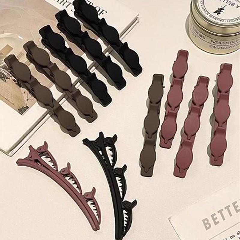 Grampos de cabelo trançados de cor sólida grampos de cabelo estilo coreano grampos de cabelo desfiados grampos de franja grampos de testa grampos de flocagem acessórios de cabelo