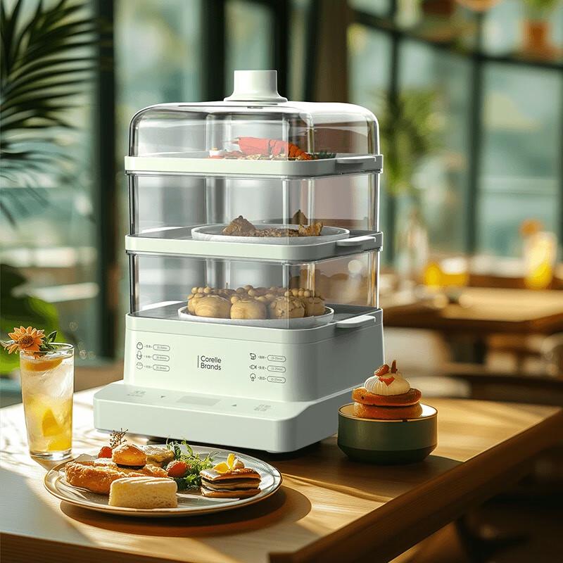 

Багатофункціональний електричний пароварка Corning VISIONS