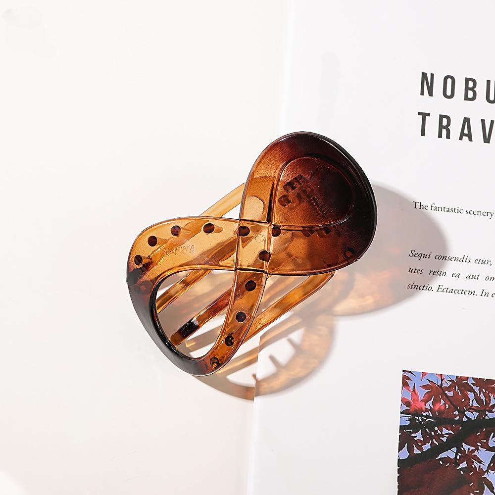 

Зажим для волос из ПК, простой зажим для волос в виде фигуры 8, зажим в виде акулы, зажим для рта в форме утки, аксессуары для волос