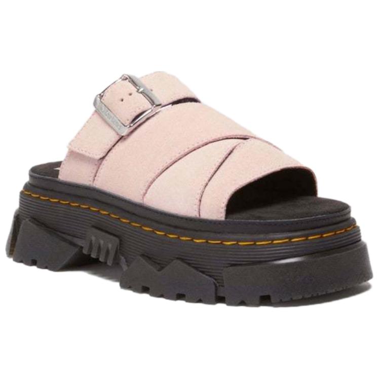 Dr. Martens Mattison Comfortable Simple Anti-Wear Slide Sandals Women Sandals Pink 41108650