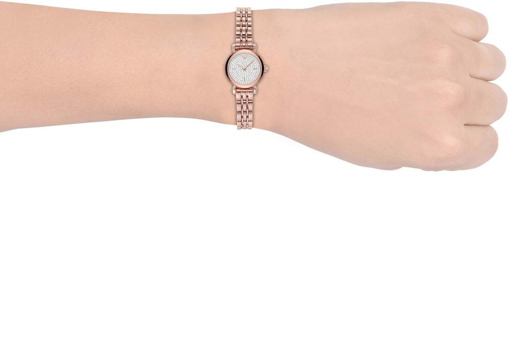 Emporio Armani AR11266 Officially Pink Gold Women's Watch, Imported,