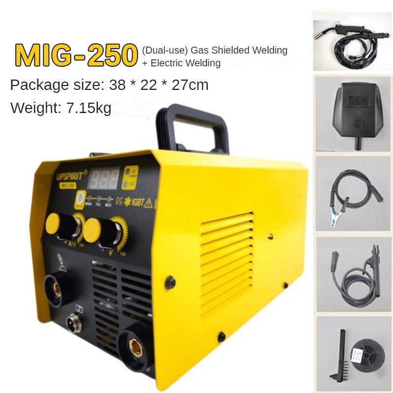 MIG MMA Gasless Welding Machine Household Small Handheld Metal Electric Welder Intelligent Dual Use Welding Equipment