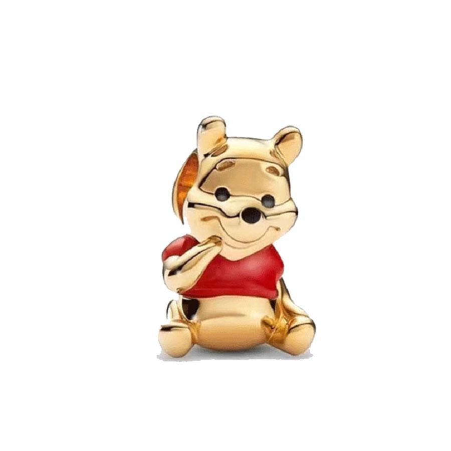 100% Kupfer Dumbo Heißluftballon Charm Perlen Geeignet für Pandora Original Armband DIY Schmuckherstellung