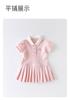 DaviBella Girls' Dress Summer Baby Polo Dress Girls' Princess Dress Children's Dress