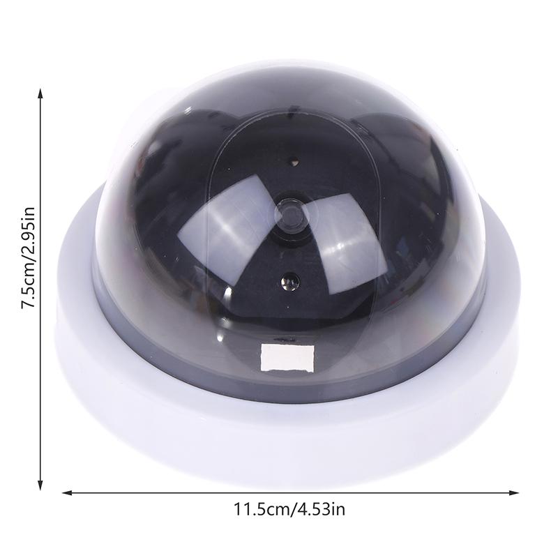 

Hot Sale Wireless Dummy Fake Security Camera Fake CCTV Security Camera Home Dome Waterproof With Flashing Red LED Lights Fake Mo