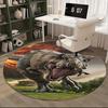 Tyrannosaurus Rex Office Carpet Chair Mats, Dinosaur Decor for Home Office, Living Room, Bedroom, Gift Idea1118028a