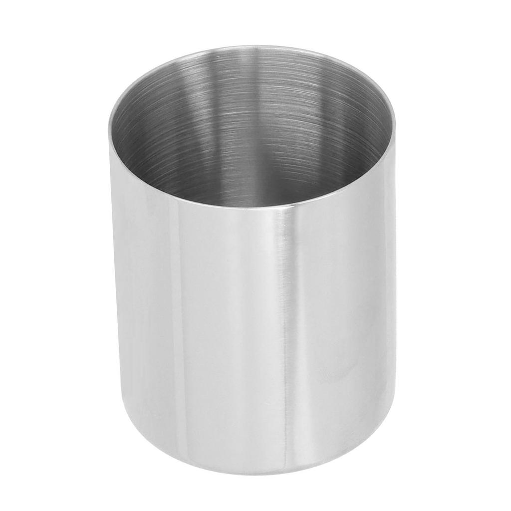 Desktop Pencil Cup Pen Container Office Stainless Steel Pencil Holder Stationery Organizer Home