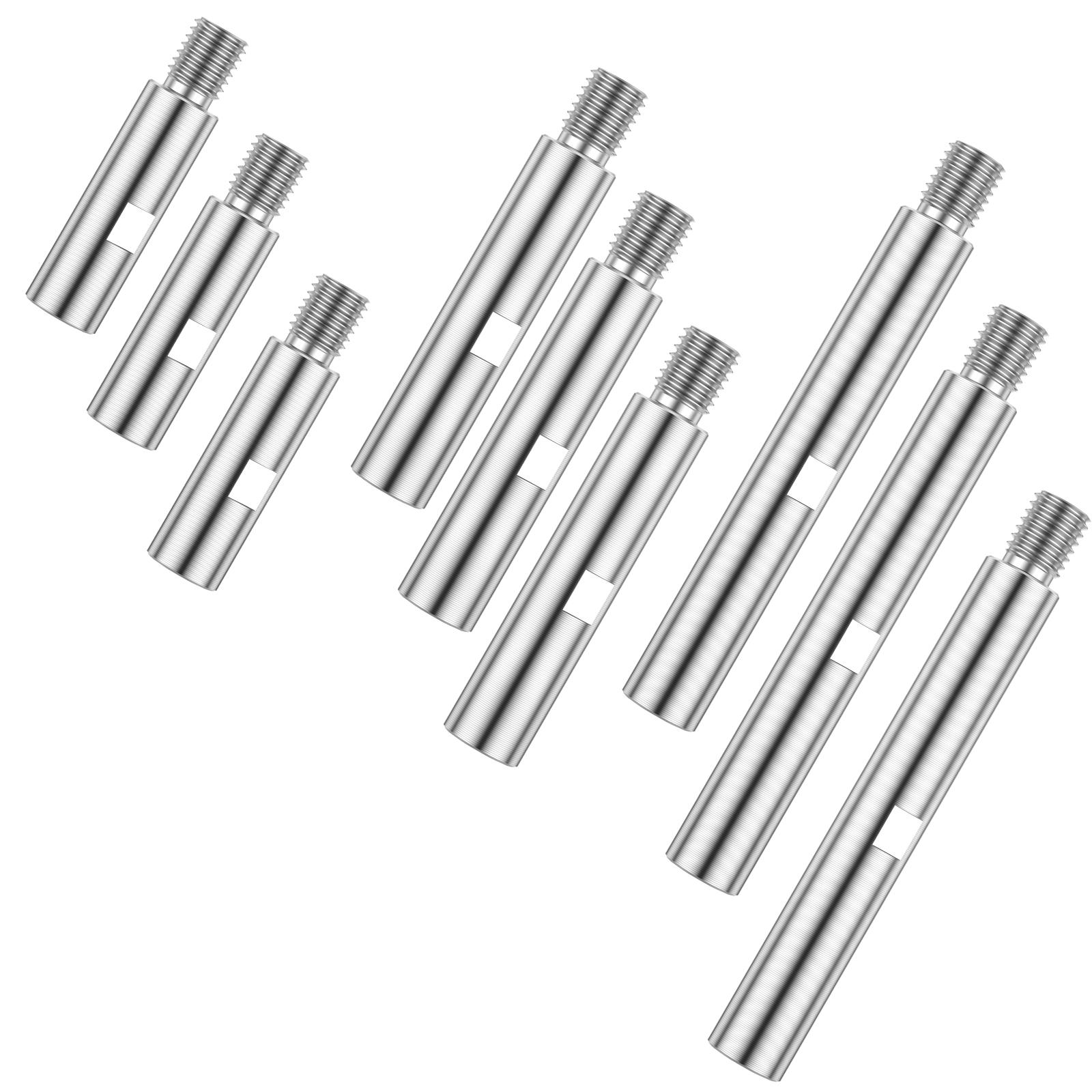 

M14 Thread Angle Grinder Extension Connecting Rod 75/100/140mm Adapter Shaft Arm Polishing Round Pad Extender Lengthen Bar