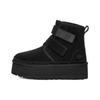Neumel Platformové čižmy Čierne Dámske tenisky 1130554-BLK