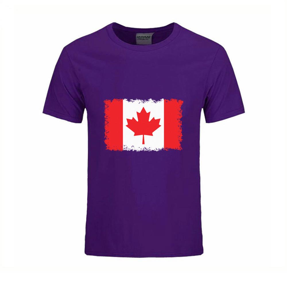 Canada Flag Canadian Leaf T Shirt Mens Regular Fit Small Up To Xxl Large New