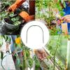 10 Peças Arcos de Jardim à Prova de Ferrugem para Túnel Estrutura de Estufa Arco Flexível para Túnel Arcos de Proteção de Culturas Para Canteiros Elevados à prova de geada