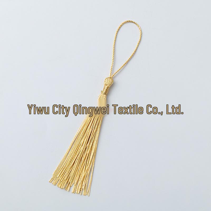 Polyester Silk Tassels for DIY Crafts and Bookmarks