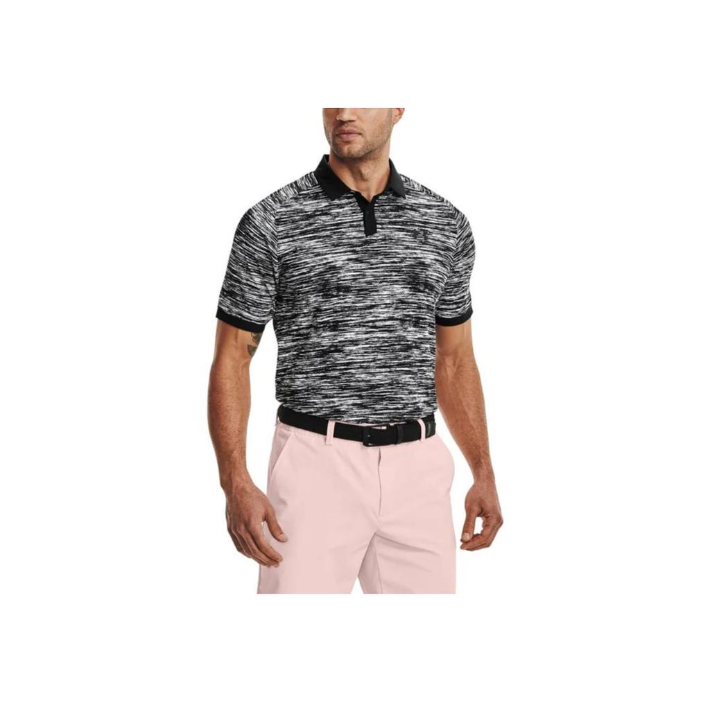 Under Armour Golf Short Sleeve Polo Shirt Men Tops Gray 1361805-100
