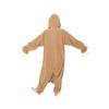 SAZAC Fleece Kigurumi Faultier Erwachsene Einheitsgröße 2784
