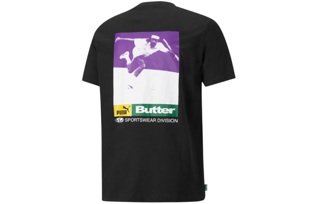 PUMA Butter Goods T Shirt Men s Black 532442-01 XS