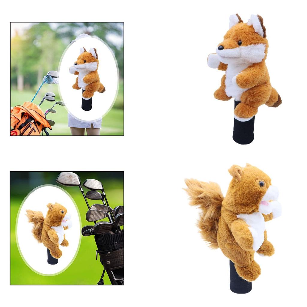 Golf Head Cover, Headcover Protector, Practical Replacement Club Accessory for