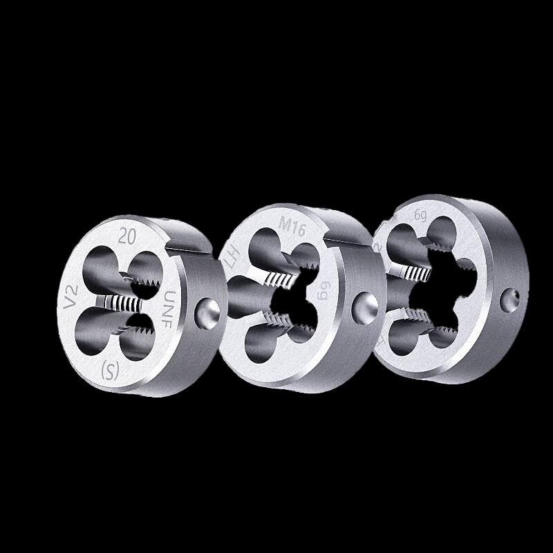 Metric Fine Thread Round Die Set