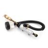 Silver Rear Foot Brake Master Cylinder Pump Quad ATV Hydraulic With Reservoir For Pit Dirt Bikes Motorcycle