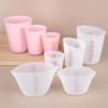 Pottery Tools Silicone Measuring Cups DIY Resin Glue Tools Cup for Making Handmade Craft Nonstick Silicone Mixing Cup