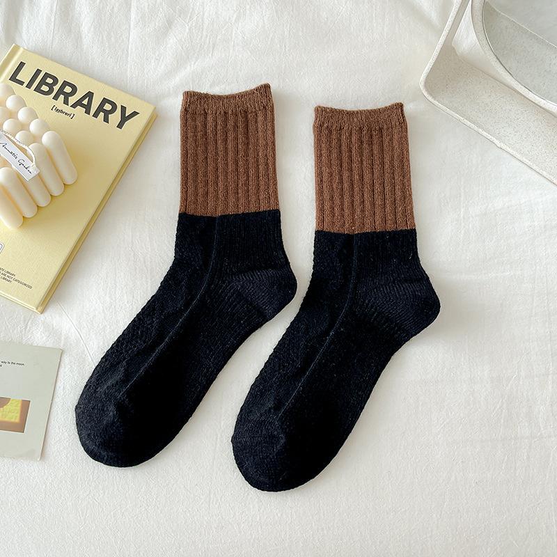 

Женские осенне-зимние утолщенные теплые носки из шерсти с лунным узором и защитой от пиллинга 1 pair