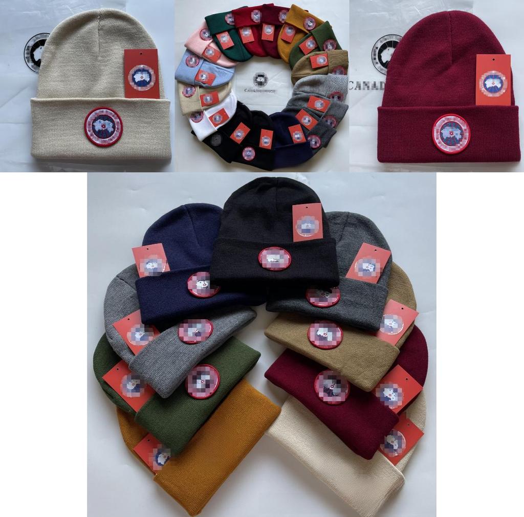 Knitted Hat Men Women Warm Winteracrylic Fiber Beanie With Embroidered Letters For Casual Outdoor