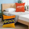 A-Aperol Logo S-Spritz-Z Cushion Cover For Pillow Printing Sofa Decoration Home Car Room Coffee Shop Office Nordic Simplicity