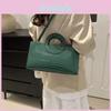 Commuter Casual Capacity Fashion Large Retro Oneshoulder Oblique Span Handbag For Women