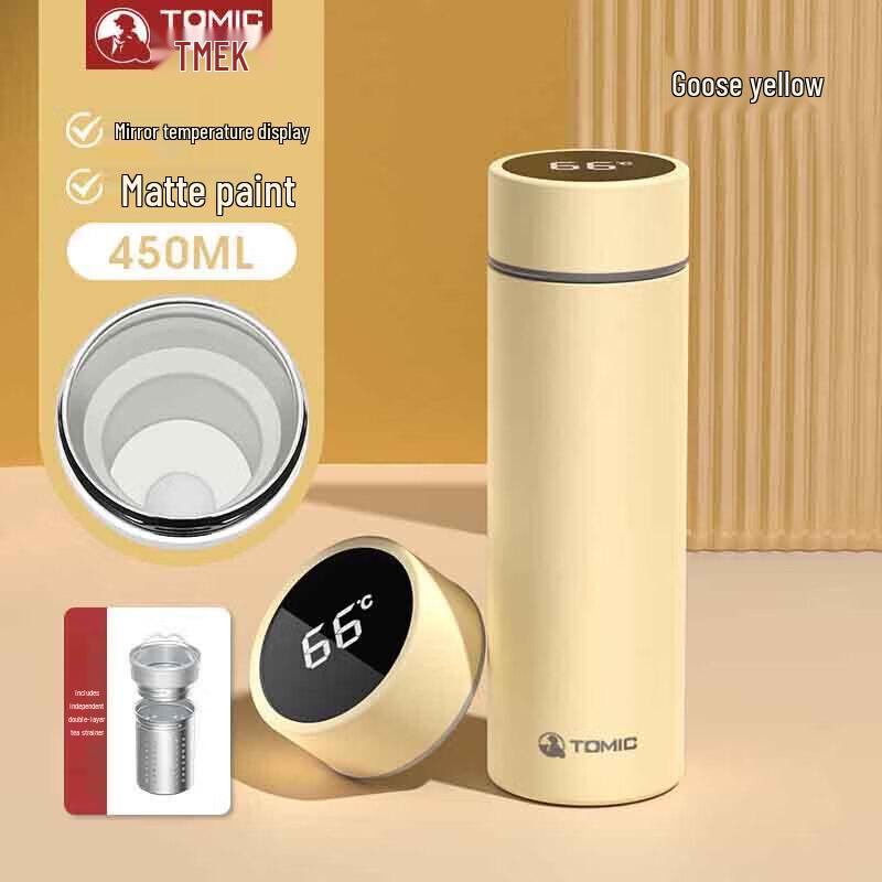 TOMIC Smart Insulated Portable Water Bottle