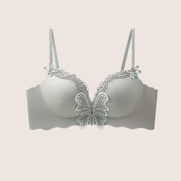 Seamless Underwire-Free Push-Up Bra for Women - Beautiful Back Support, Adjustable Shapewear, Uplift for Small Chest