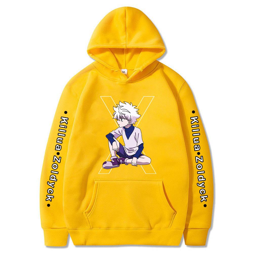 Anime Men's Hoodie Autumn Vintage Unisex Pullover Men Vintage Graphic Hoody Tops Oversize Clothing