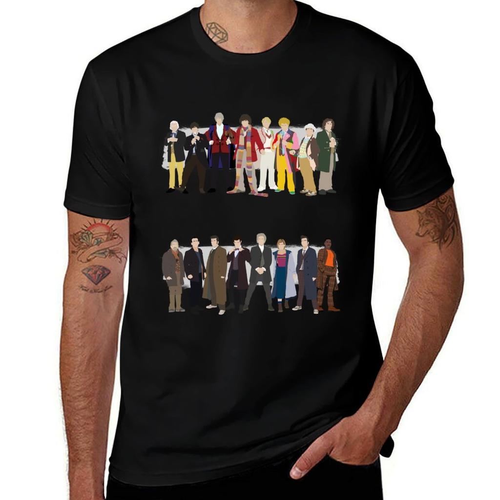 The 15 Doctors Tshirt T Shirt Unisex Cotton T Shirts For Unisex Cotton Funny Black Cotton Tshirt Plain For Unisex Package Tshirt