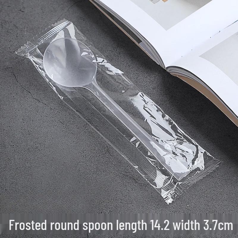 

14cm Clear Disposable Plastic Spoons