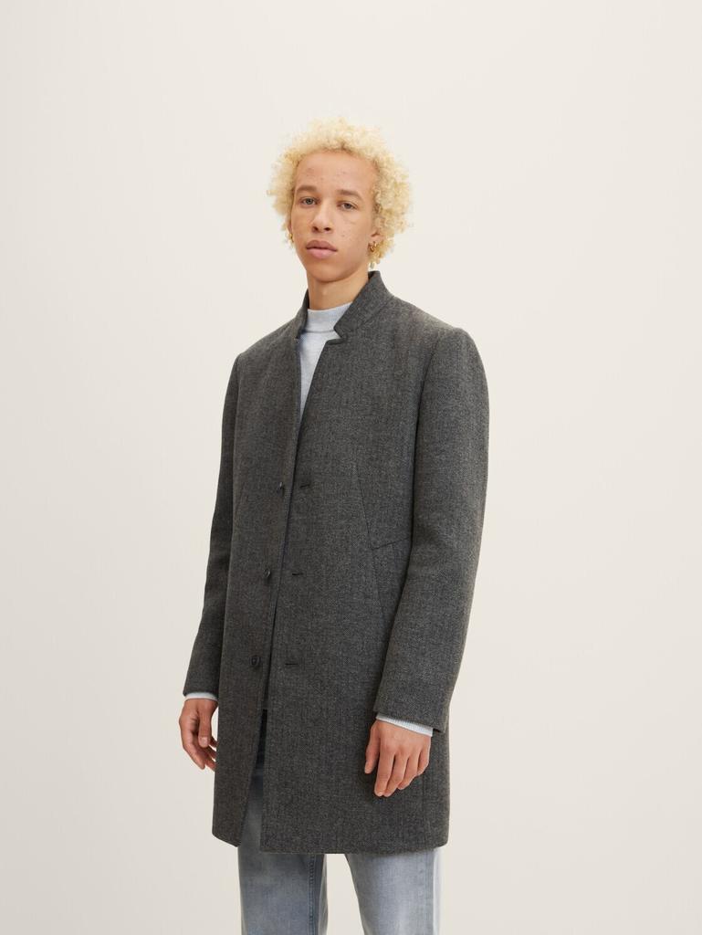 Kåpe Tom Tailor Denim Ullkåpe (1032440) mørkegrå svart fiskebein