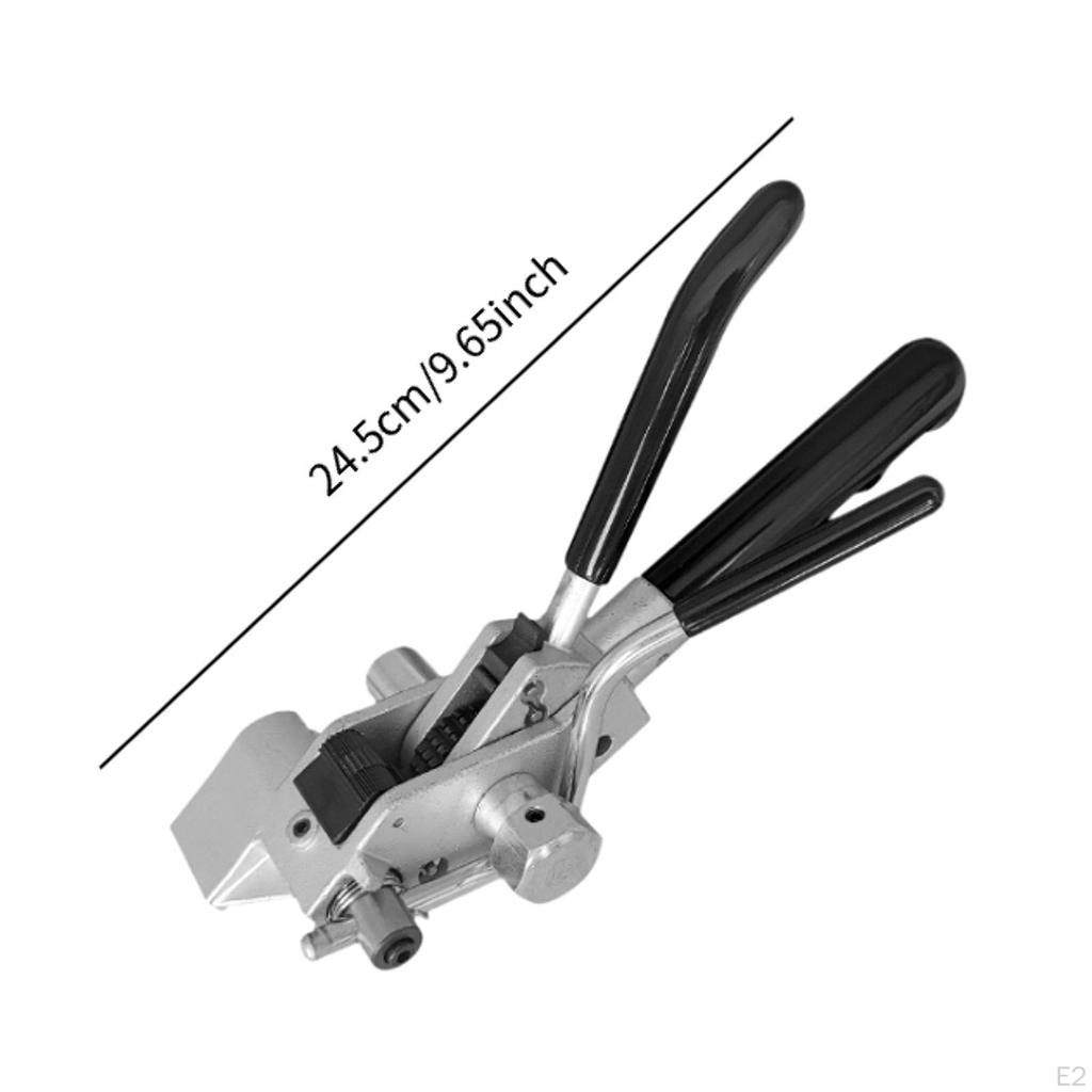 Narzędzie do zaciskania opasek kablowych ze stali nierdzewnej, opasarka zębata, wytrzymałe cięcie naprężające do mocowania i