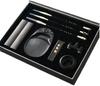 Dilib Calligraphy Set for Adults: Wool Brush, Inkstone, Ink, 2 Paperweights, Brush Rest, Water Pitcher, and Storage Case (8-Piece Set)