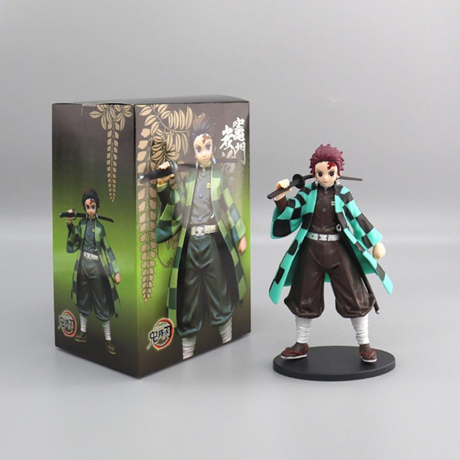 Anime Figure 10style Demon Slayer Figures Kimetsu No Yaiba Doll Tanjiro Nezuko Zenitsu Inosuke Warrior Action Figure Model Toys