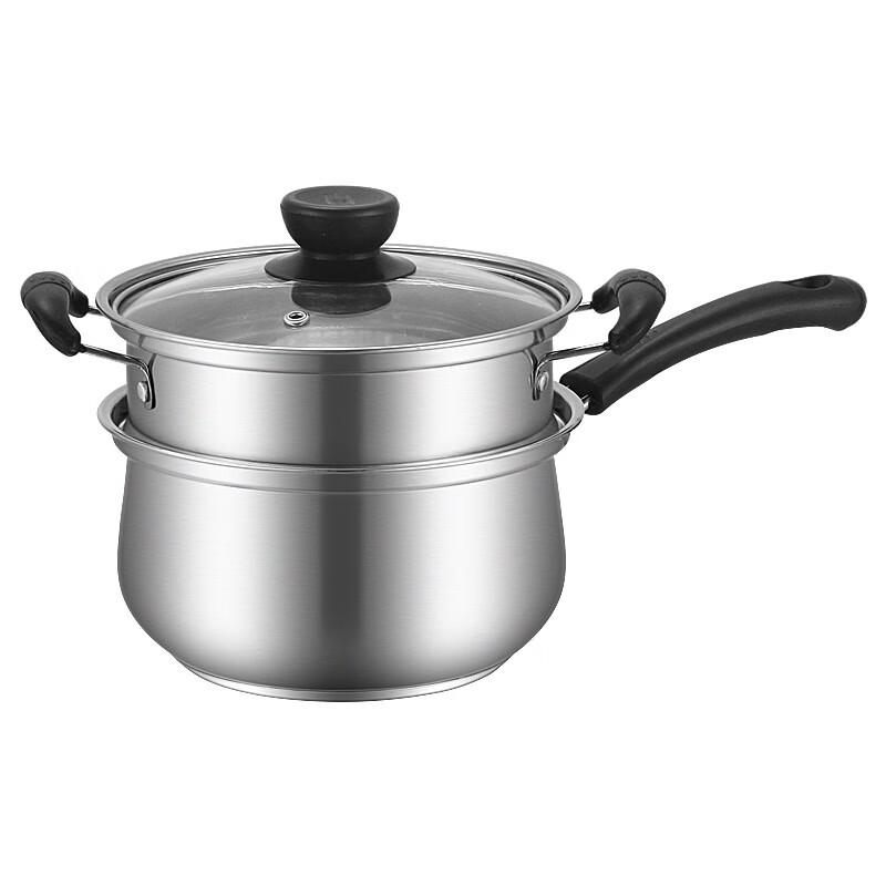 Wutuo Stainless Steel Soup Pot & Steamer
